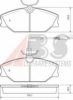 A.B.S. 36769 Brake Pad Set, disc brake